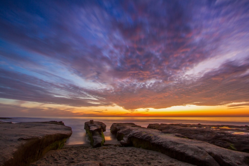 Sunset at La Jolla, CA